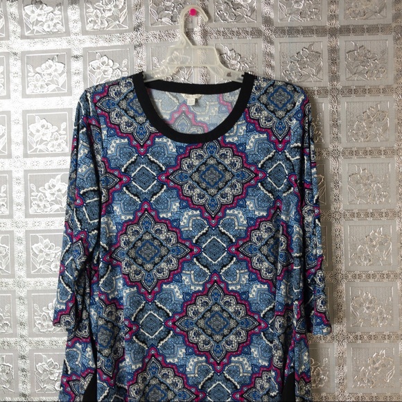 CATO Est. 1948 Multi-color Plus Size Top - Picture 2 of 8